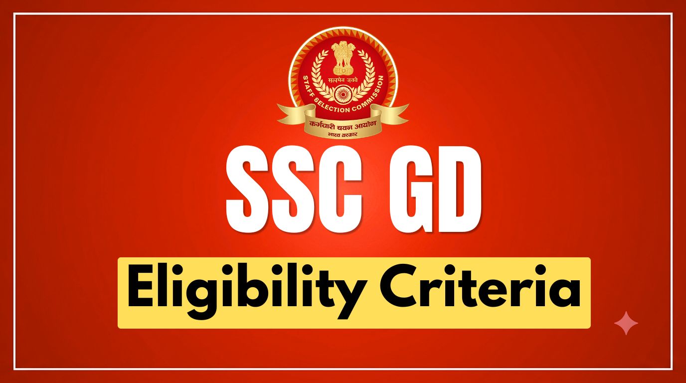 SSC GD Eligibility Criteria: Age Limit & Qualification