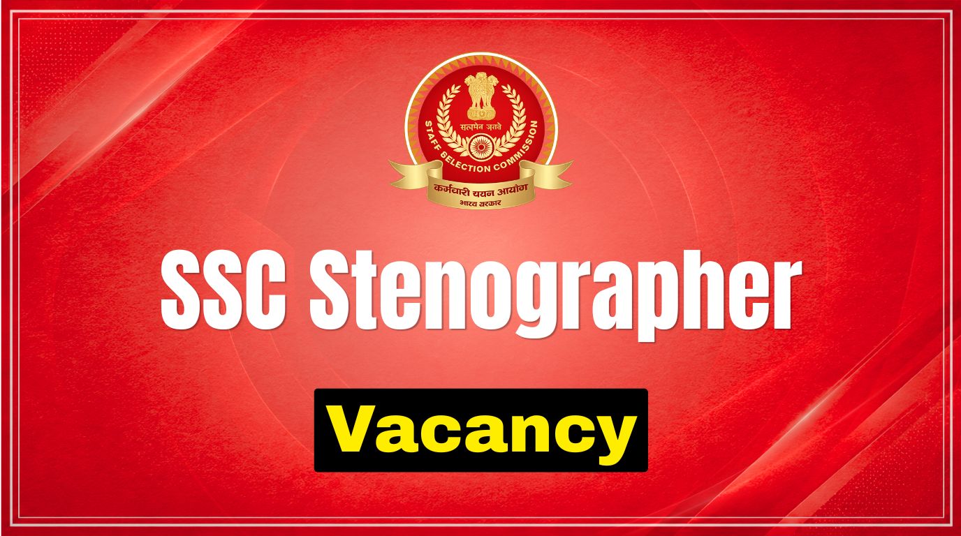 SSC Stenographer 2026 Revised Vacancy Out: Check 1,275 Posts