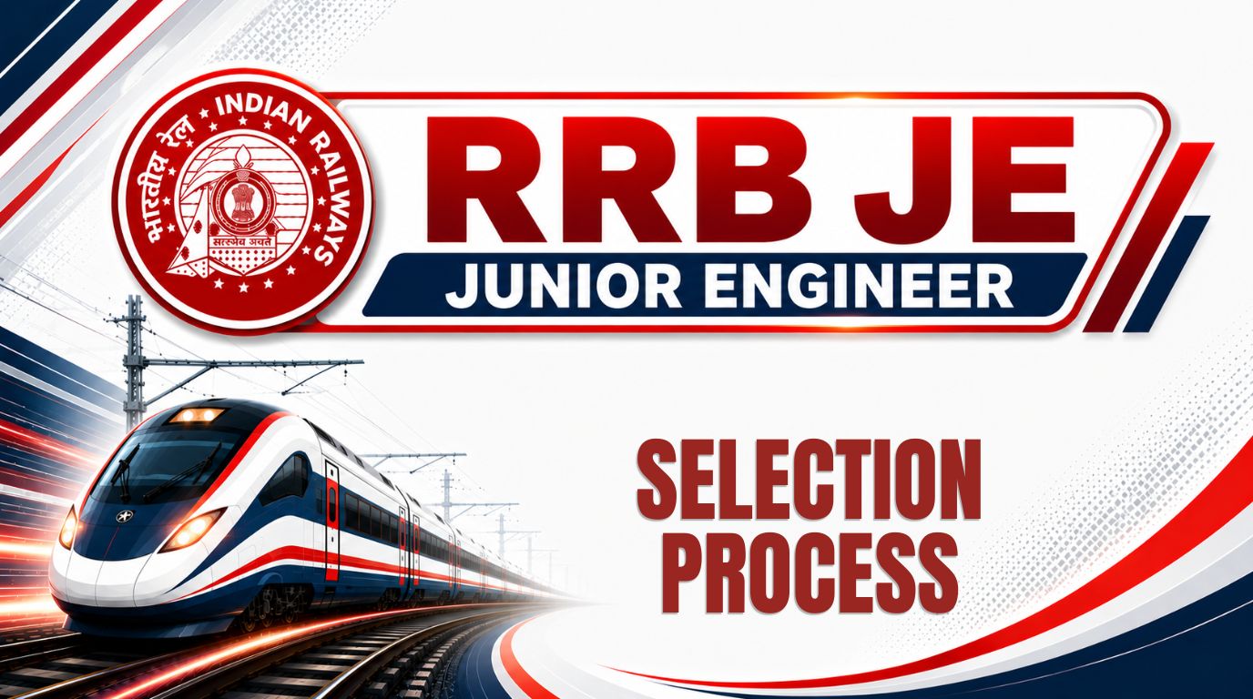 RRB JE Selection Process 2026: CBT 1, CBT 2, Document Verification & Medical Test