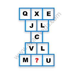 Missing Character Finding mcq question image Missing Character Finding mcq question image