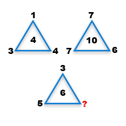 Missing Number Finding mcq question image Missing Number Finding mcq question image