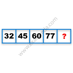 Missing Number Finding mcq question image Missing Number Finding mcq question image