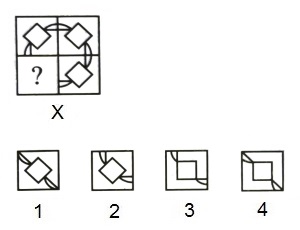 Completion of Incomplete Pattern mcq question image Completion of Incomplete Pattern mcq question image