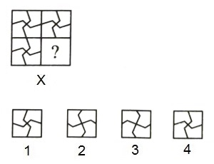 Completion of Incomplete Pattern mcq question image Completion of Incomplete Pattern mcq question image