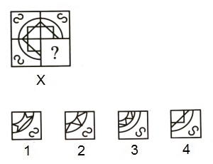 Completion of Incomplete Pattern mcq question image Completion of Incomplete Pattern mcq question image