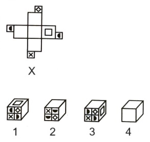 Cubes and Dice mcq question image