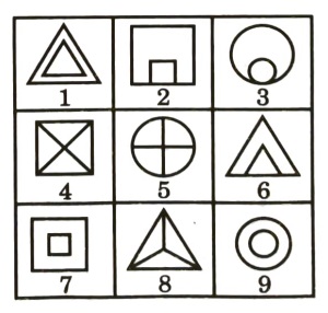 Grouping of Identical Figures mcq question image