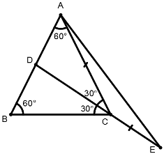 Triangles mcq solution image Triangles mcq solution image