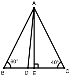 Triangles mcq solution image Triangles mcq solution image