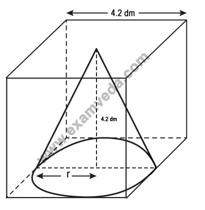 Volume and Surface Area mcq solution image Volume and Surface Area mcq solution image