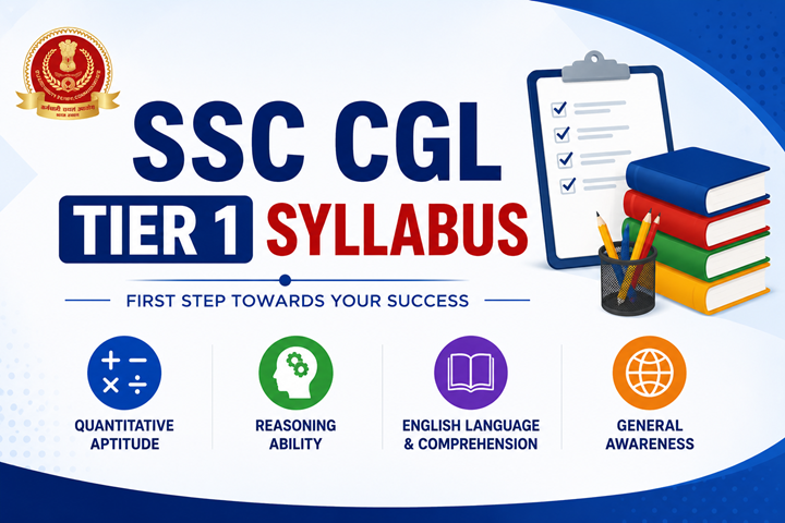 SSC CGL Tier 1 Syllabus 2026: Subject-wise Topics and Exam Pattern