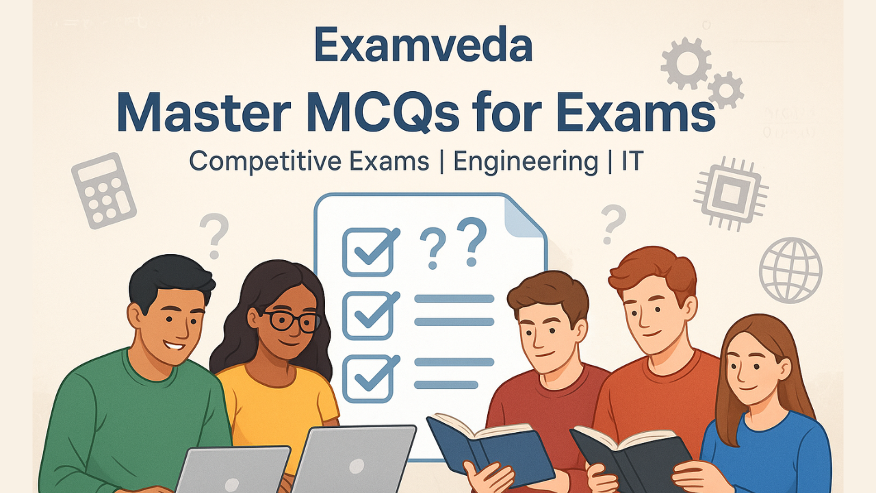 Examveda: The Ultimate Destination for Competitive Exam MCQ Practice.