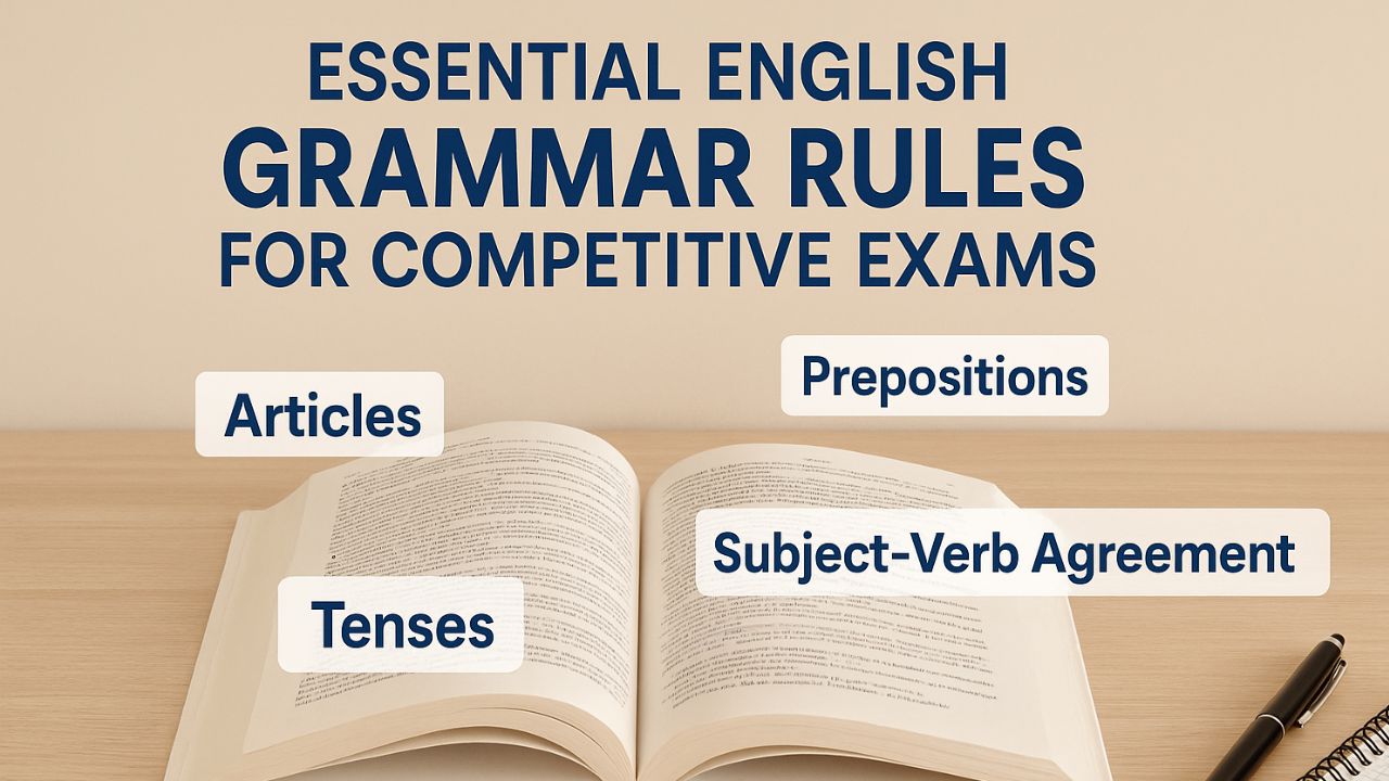 English Grammar Rules Most Frequently Asked in Competitive Exams
