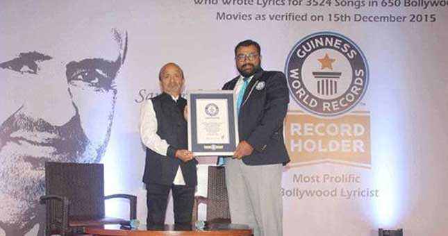 Sameer Anjaan creates world record by composing 3524 songs