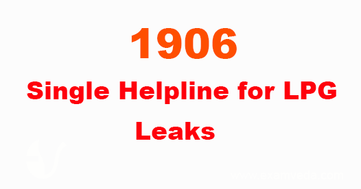 Single helpline number (1906) for gas leaks opened Single helpline number (1906) for gas leaks opened