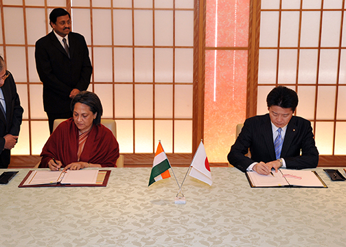 India, Japan ink Social Security Agreement India, Japan ink Social Security Agreement