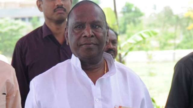 V Narayanasamy sworn in as Puducherry CM