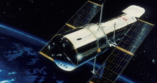 Hubble Telescope spots solitary dwarf galaxy UGC 4879
