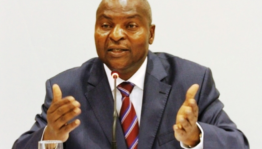 Faustin Archange Touadera sworn in as new President of Central African Republic