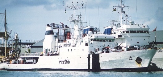 Offshore patrol vessel ICGS Shourya launched
